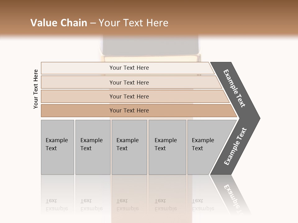 Makeup Products Beige PowerPoint Template