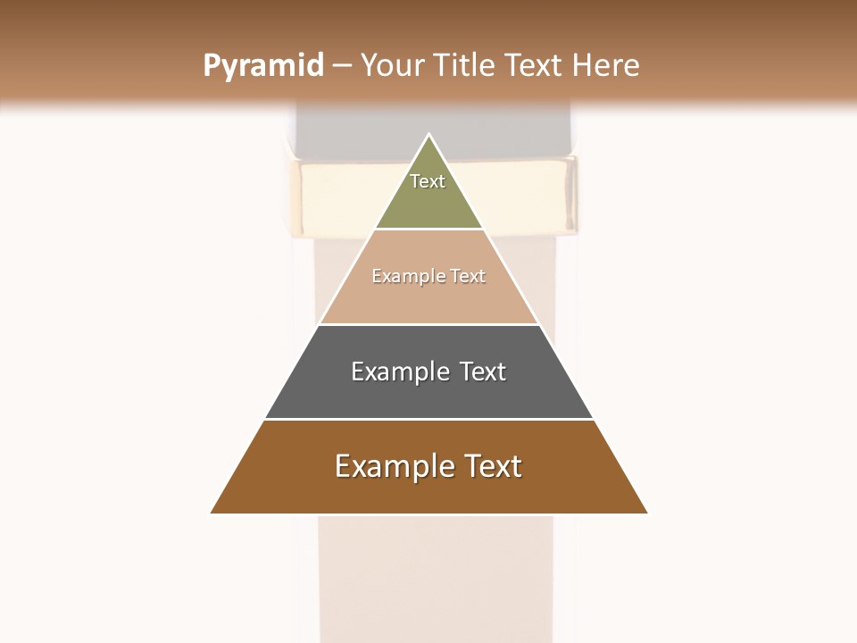 Makeup Products Beige PowerPoint Template