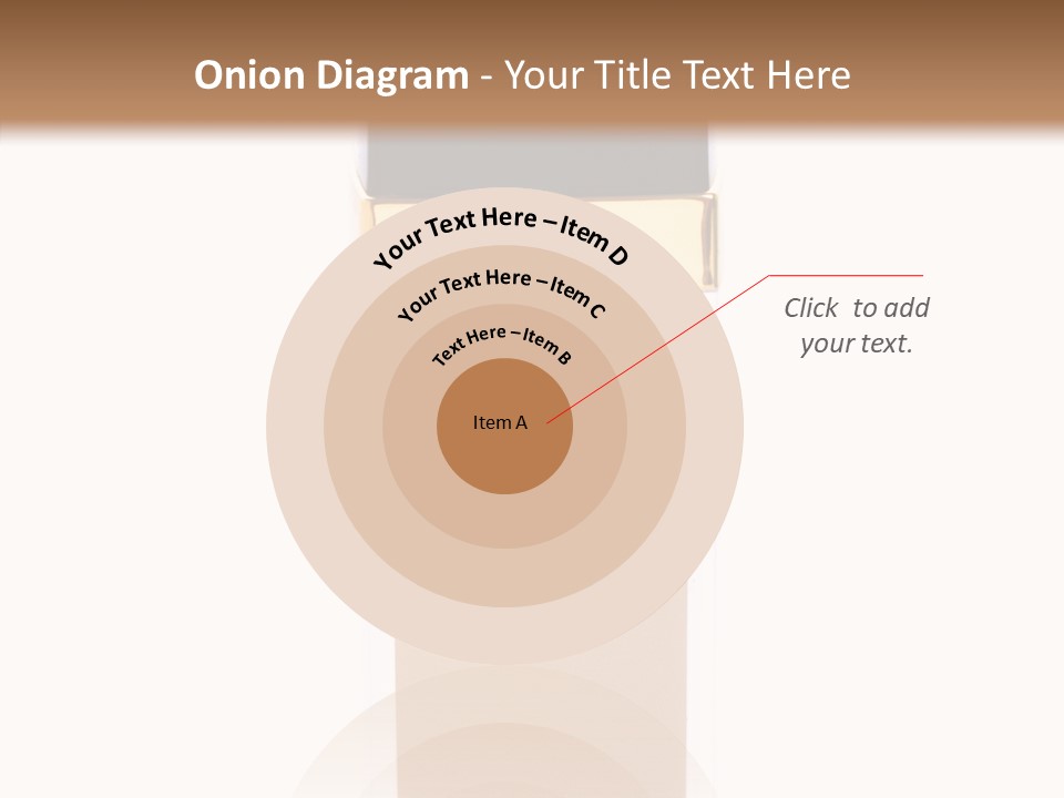 Makeup Products Beige PowerPoint Template