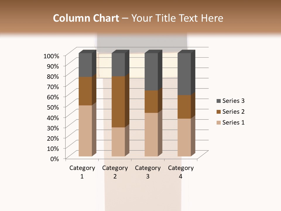 Makeup Products Beige PowerPoint Template