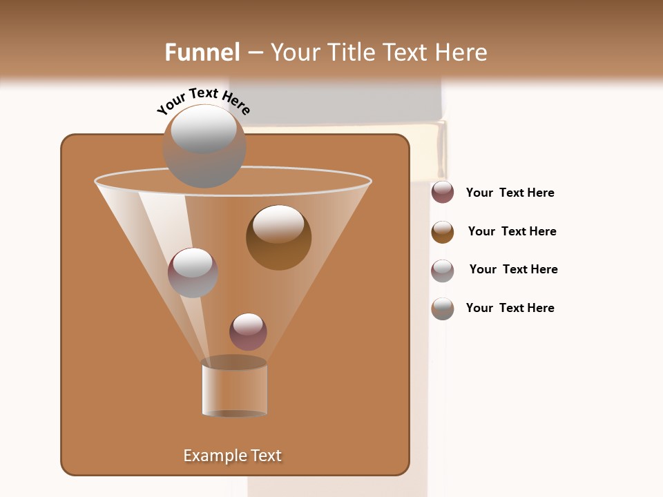 Makeup Products Beige PowerPoint Template