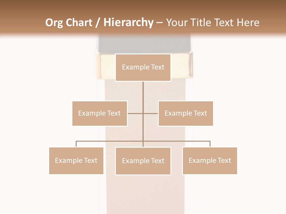 Makeup Products Beige PowerPoint Template