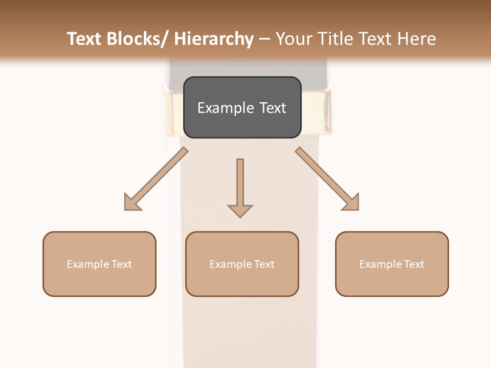 Makeup Products Beige PowerPoint Template