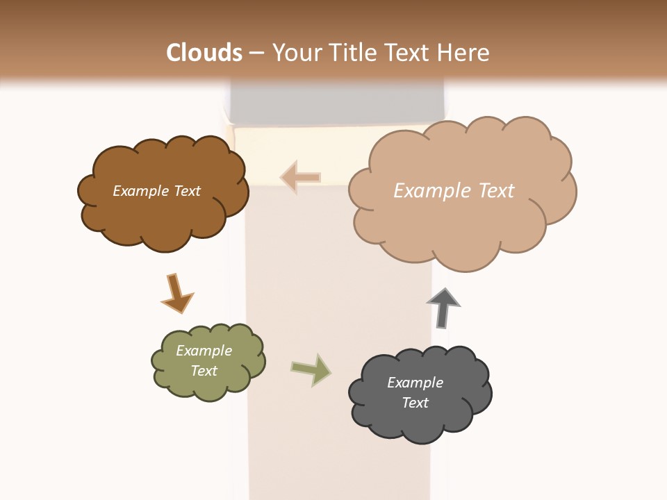Makeup Products Beige PowerPoint Template