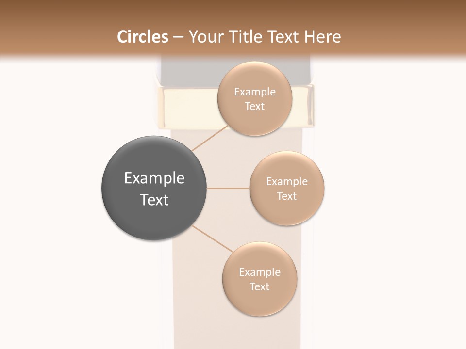 Makeup Products Beige PowerPoint Template