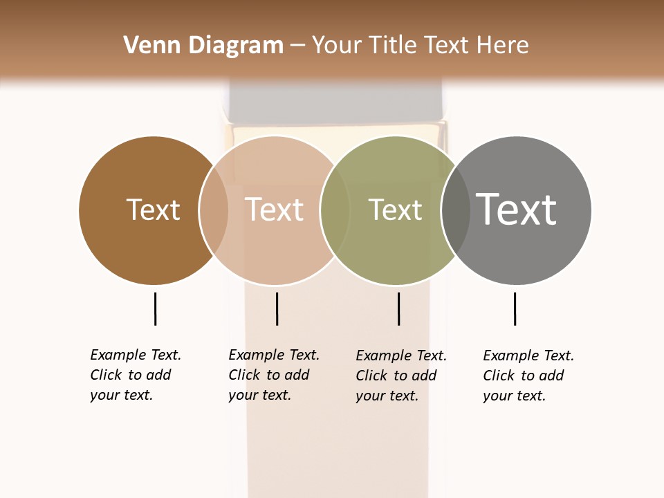 Makeup Products Beige PowerPoint Template