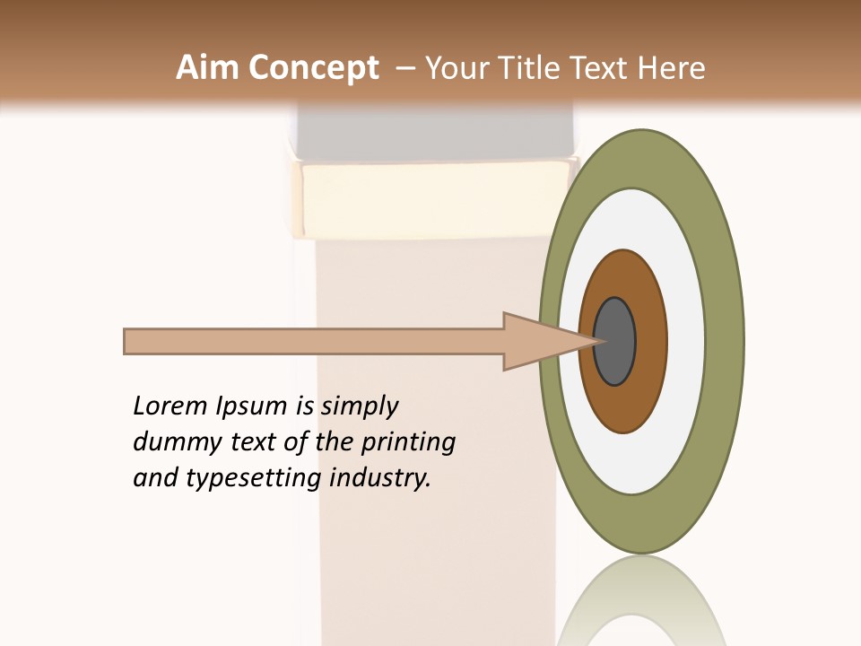 Makeup Products Beige PowerPoint Template