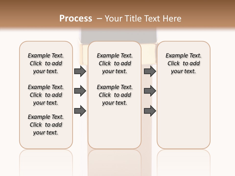 Makeup Products Beige PowerPoint Template