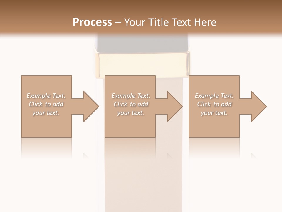 Makeup Products Beige PowerPoint Template