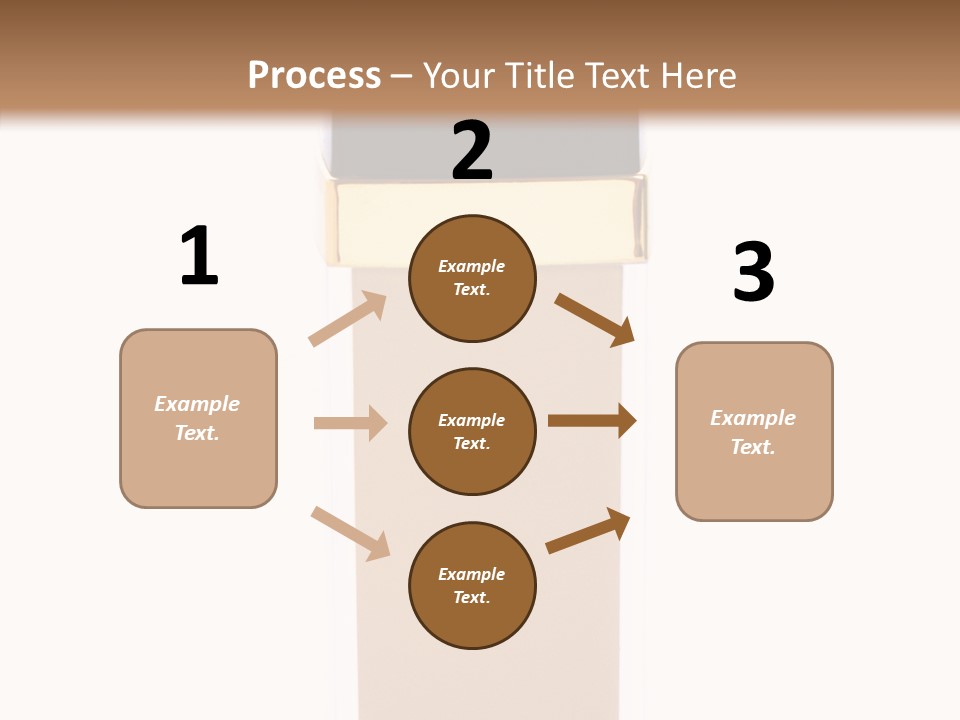 Makeup Products Beige PowerPoint Template