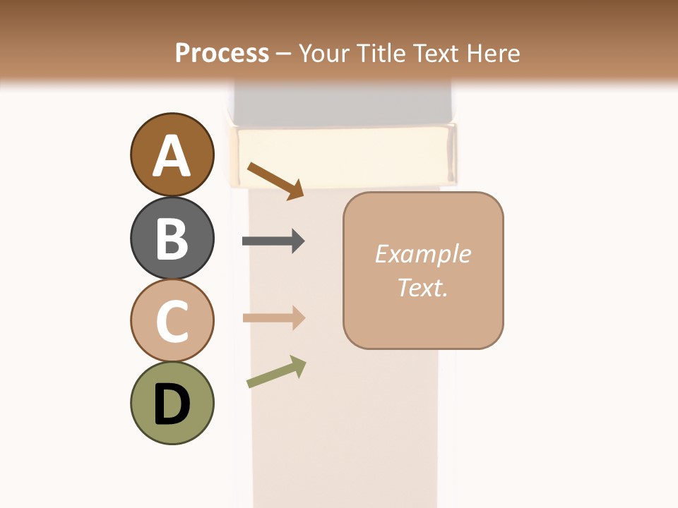 Makeup Products Beige PowerPoint Template