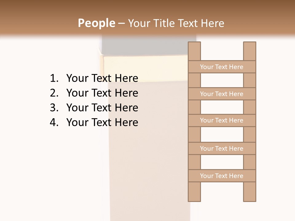 Makeup Products Beige PowerPoint Template