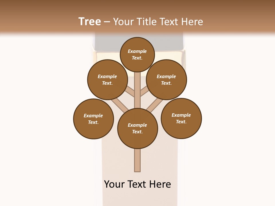 Makeup Products Beige PowerPoint Template