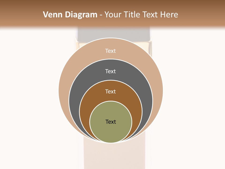 Makeup Products Beige PowerPoint Template