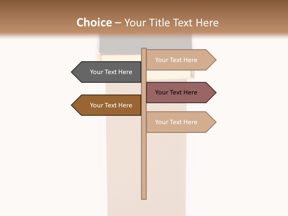 Makeup Products Beige PowerPoint Template