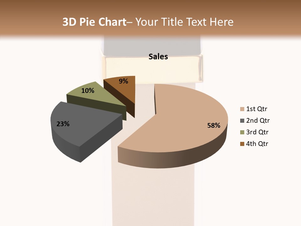 Makeup Products Beige PowerPoint Template