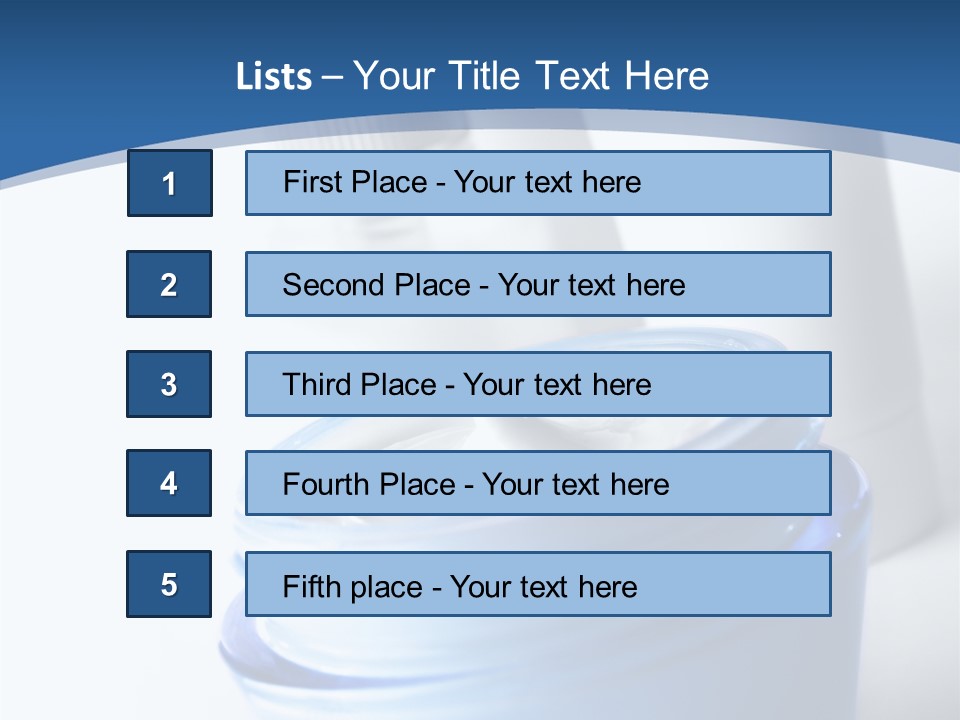 Moisturizer Facial Relaxation PowerPoint Template