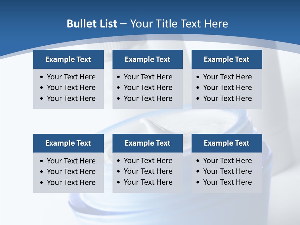 Moisturizer Facial Relaxation PowerPoint Template
