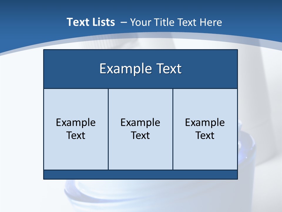 Moisturizer Facial Relaxation PowerPoint Template