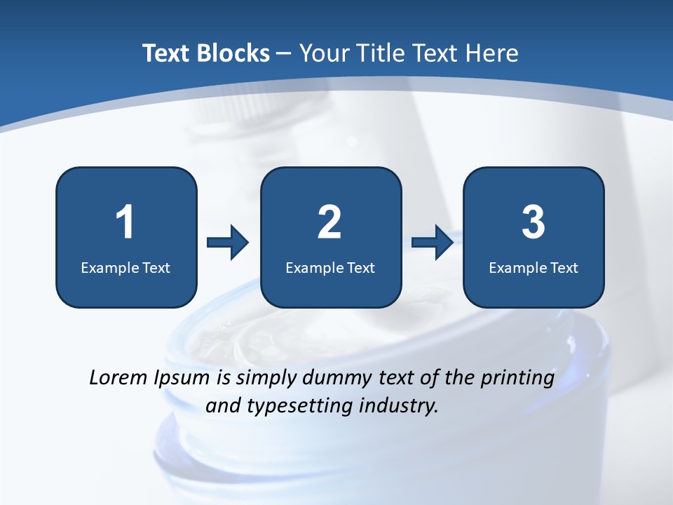 Moisturizer Facial Relaxation PowerPoint Template