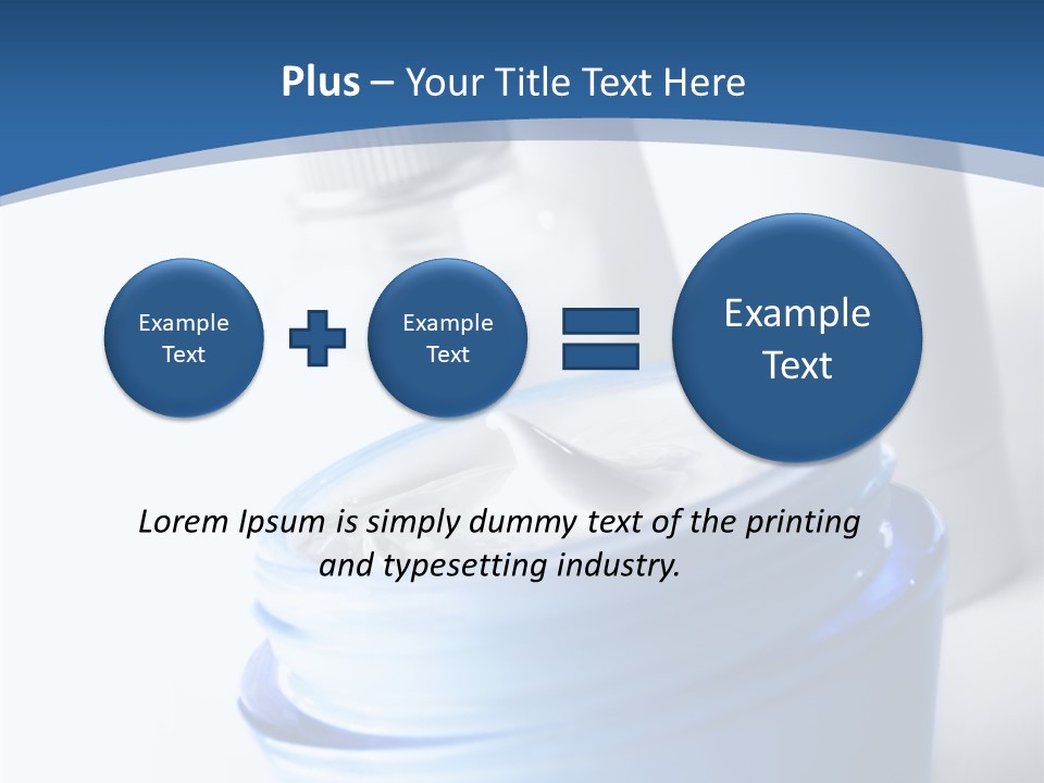 Moisturizer Facial Relaxation PowerPoint Template