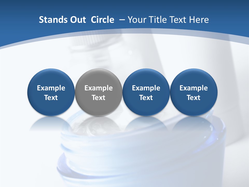 Moisturizer Facial Relaxation PowerPoint Template