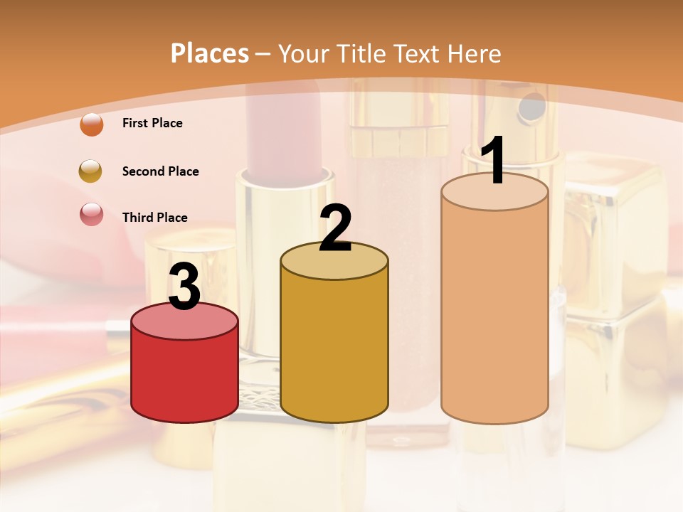 Color Background Perfume PowerPoint Template