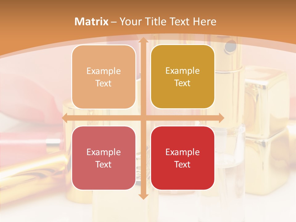 Color Background Perfume PowerPoint Template