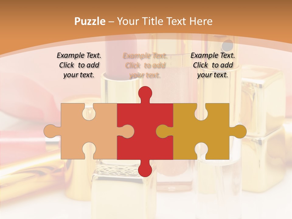 Color Background Perfume PowerPoint Template