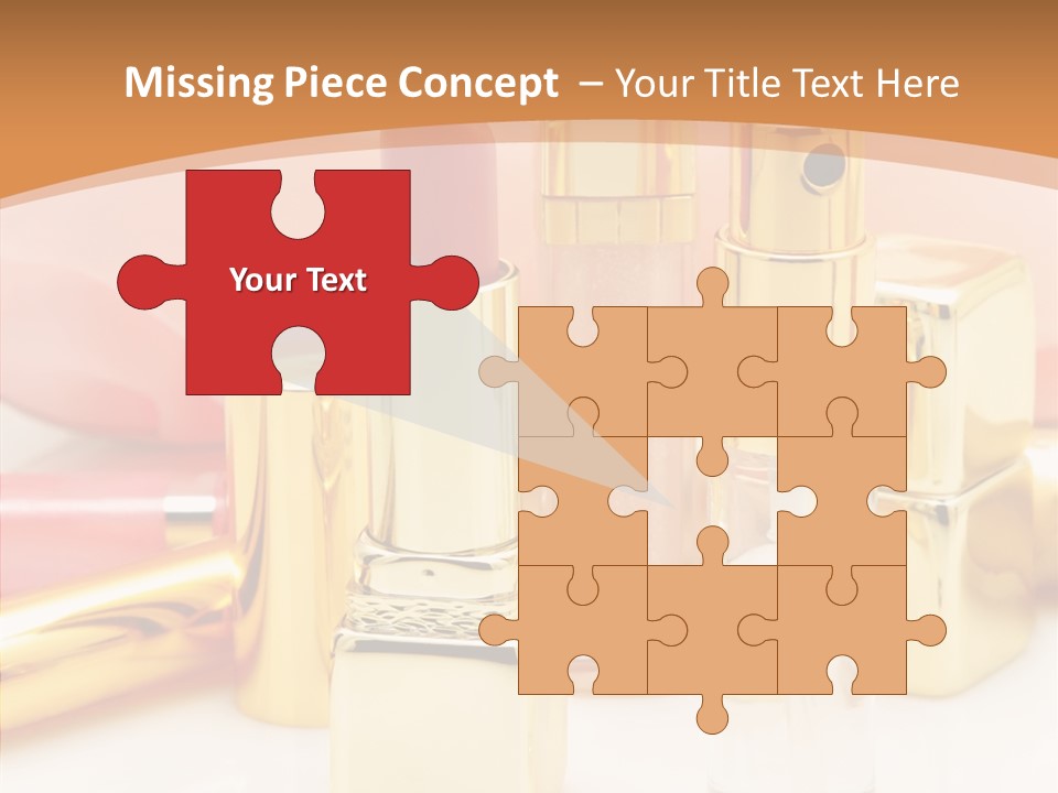 Color Background Perfume PowerPoint Template