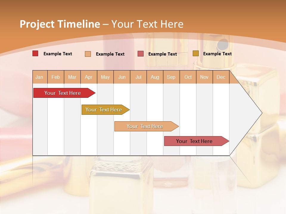 Color Background Perfume PowerPoint Template