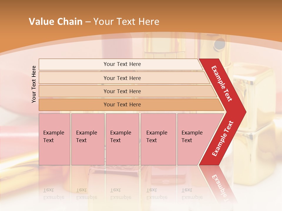 Color Background Perfume PowerPoint Template