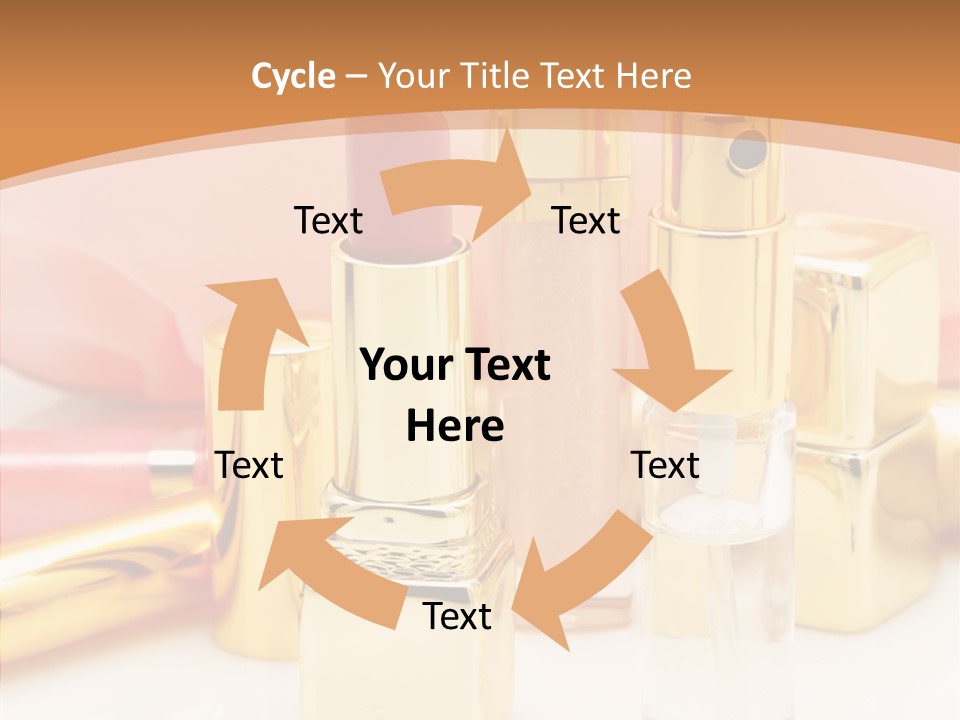 Color Background Perfume PowerPoint Template