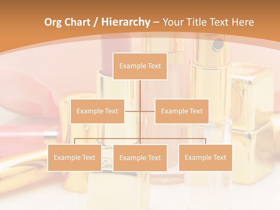 Color Background Perfume PowerPoint Template