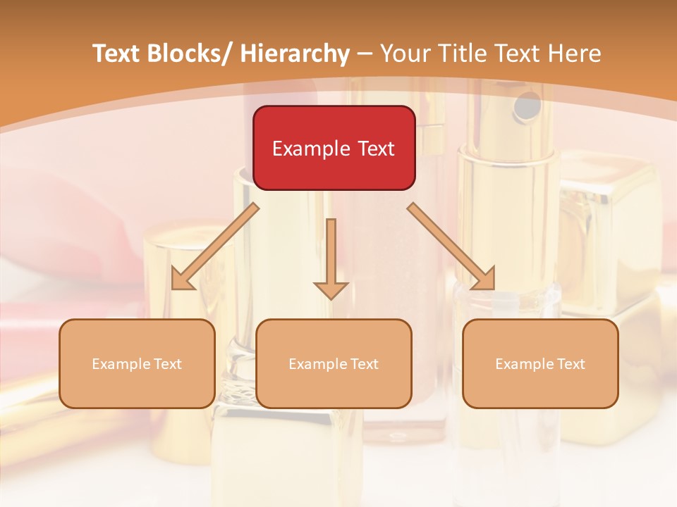 Color Background Perfume PowerPoint Template