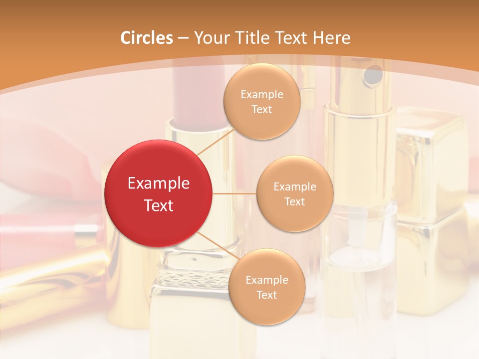 Color Background Perfume PowerPoint Template