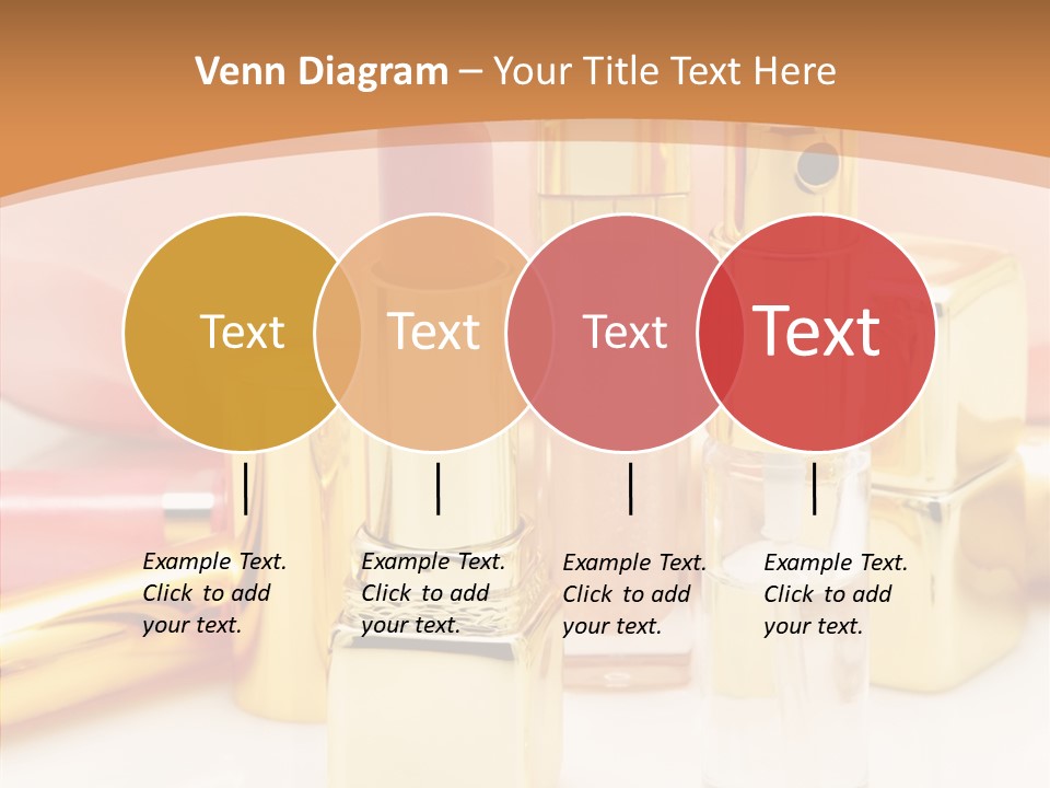 Color Background Perfume PowerPoint Template