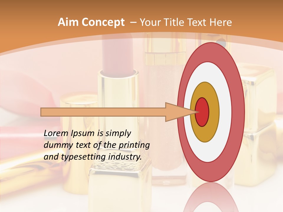 Color Background Perfume PowerPoint Template