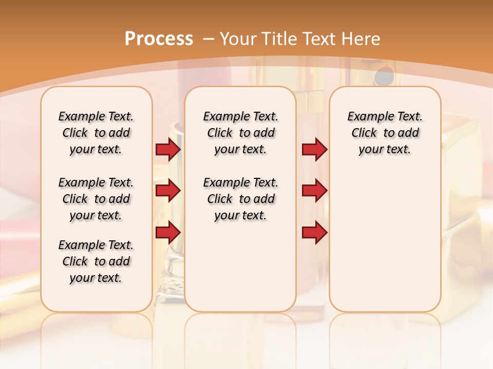 Color Background Perfume PowerPoint Template