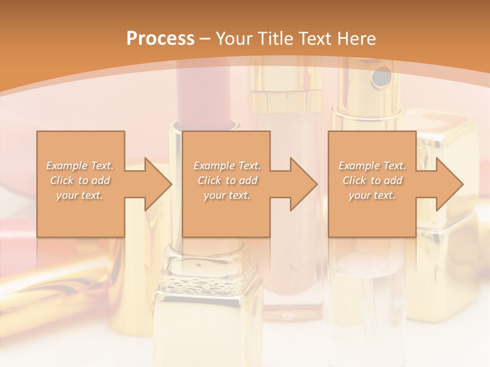 Color Background Perfume PowerPoint Template