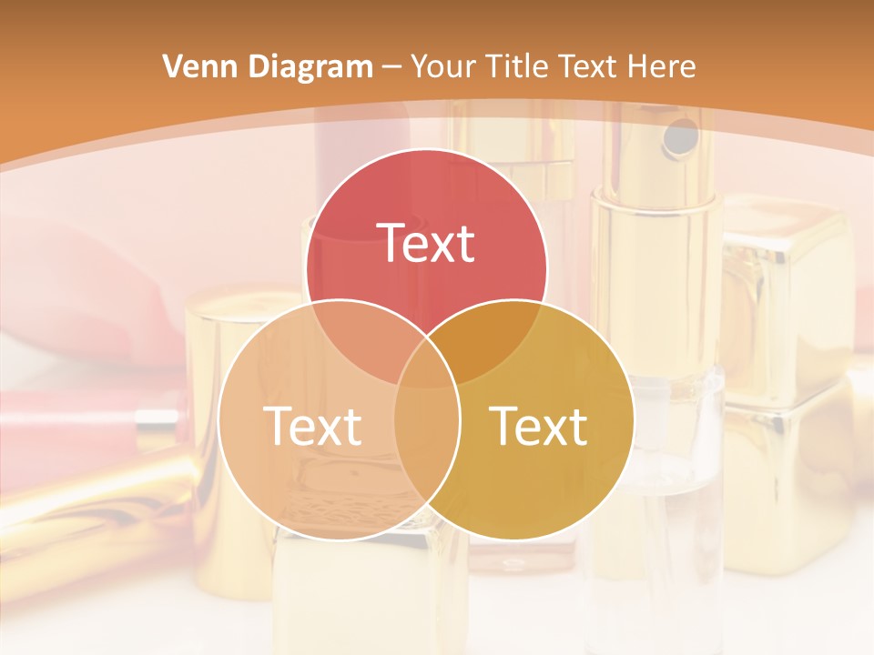 Color Background Perfume PowerPoint Template