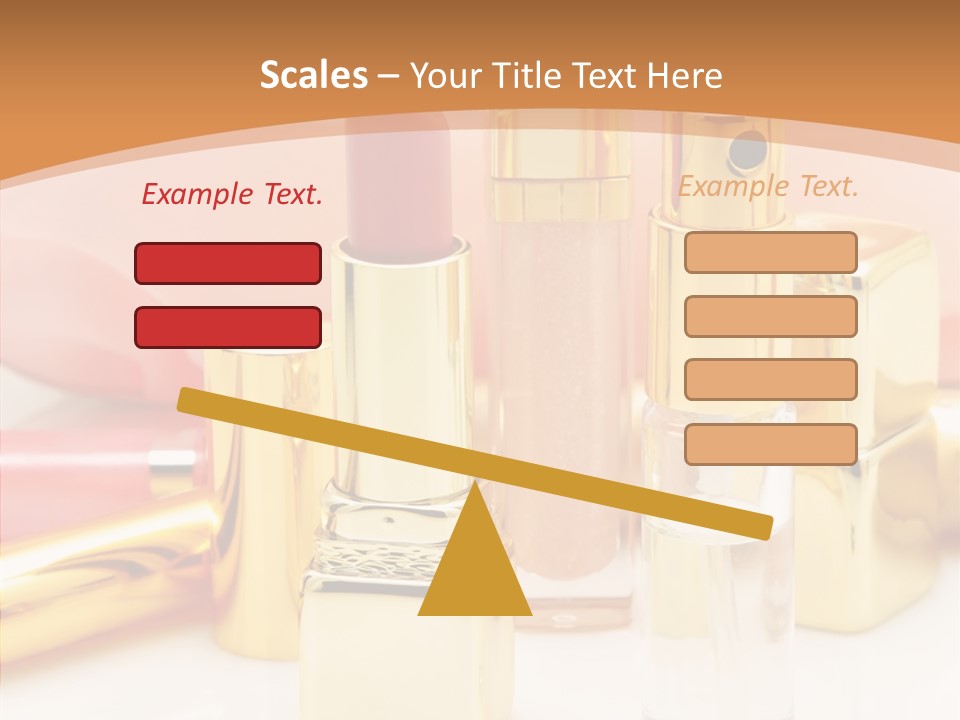 Color Background Perfume PowerPoint Template