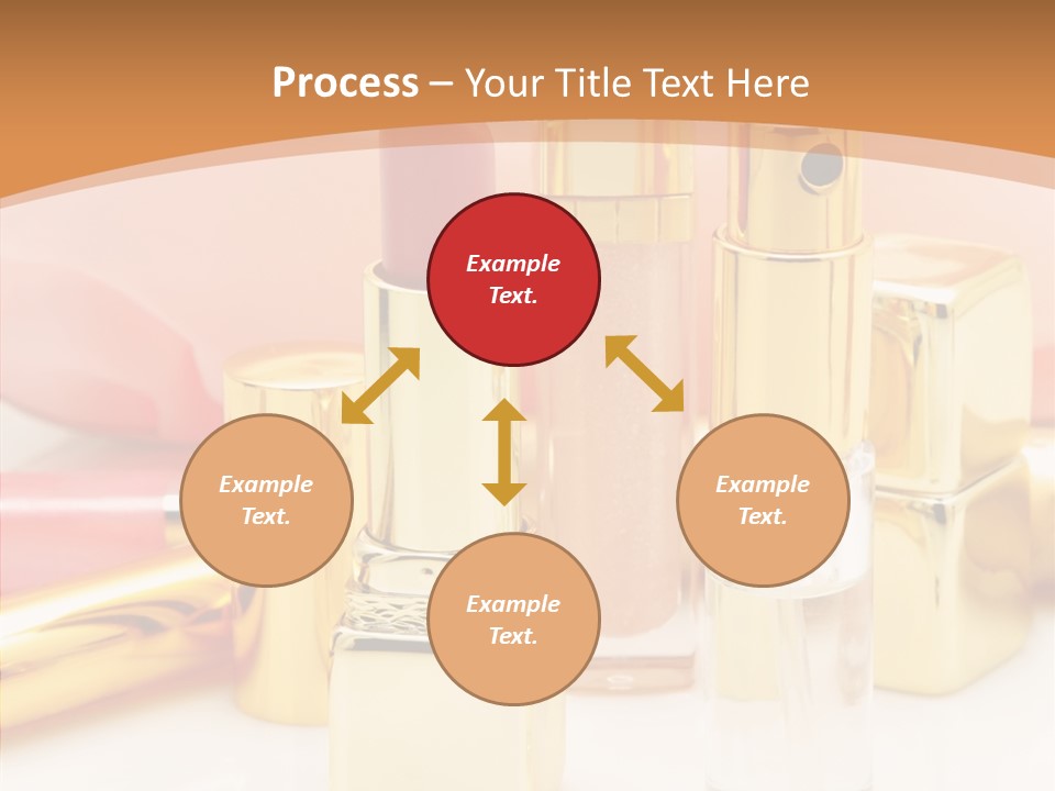 Color Background Perfume PowerPoint Template