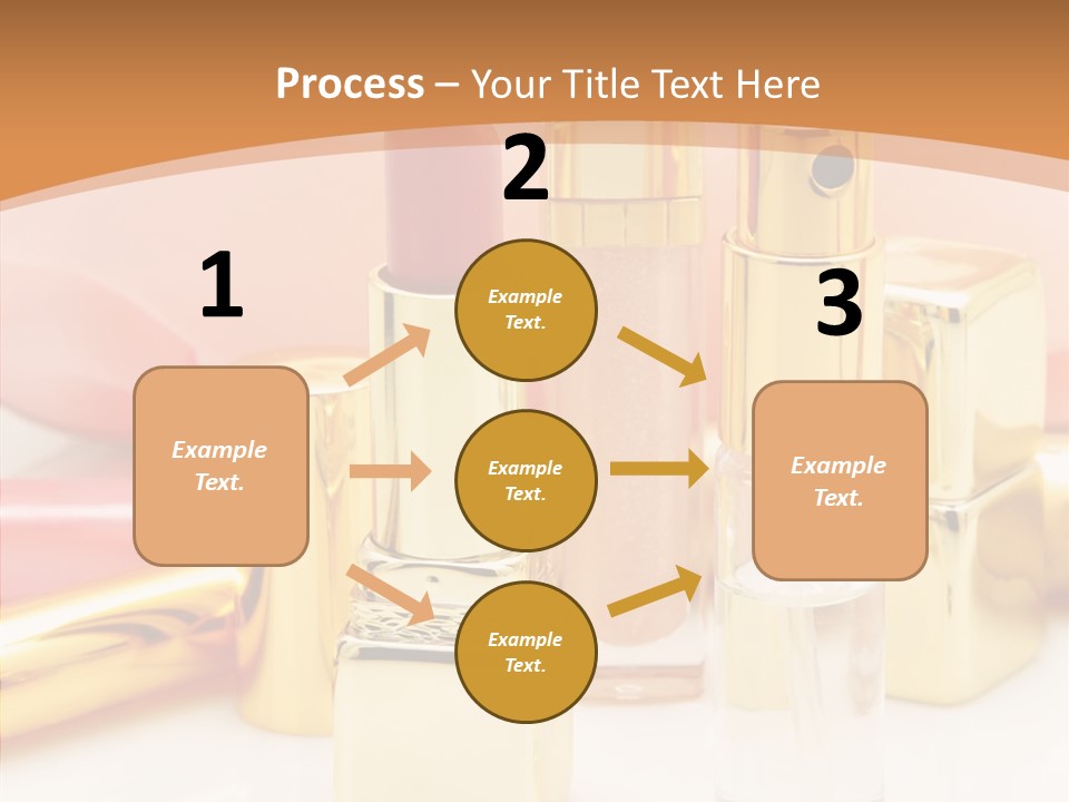 Color Background Perfume PowerPoint Template