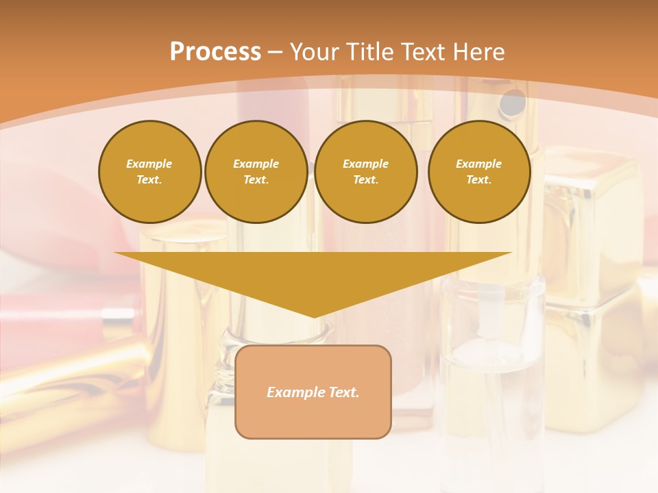 Color Background Perfume PowerPoint Template