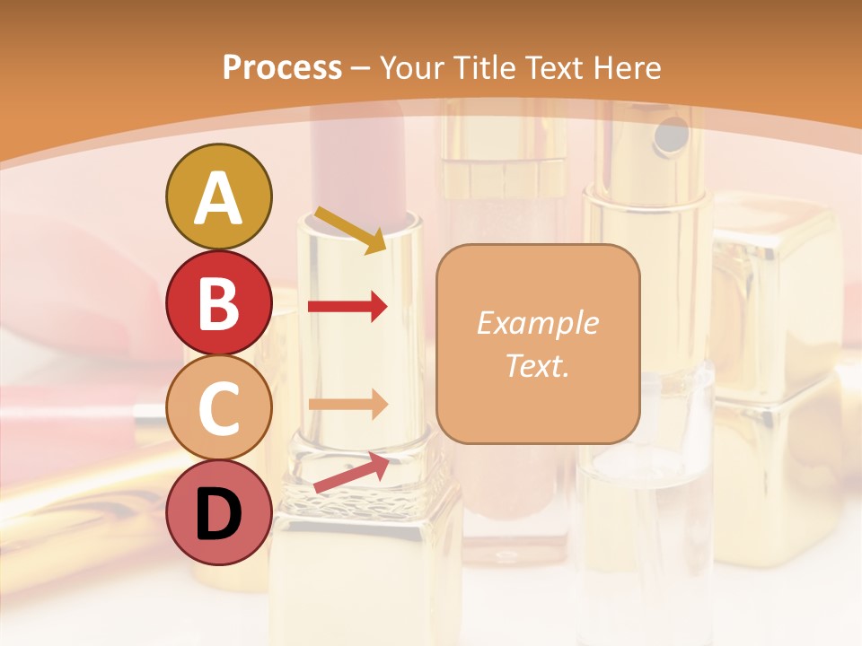 Color Background Perfume PowerPoint Template