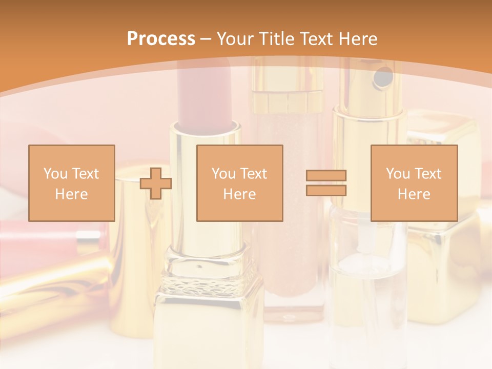 Color Background Perfume PowerPoint Template
