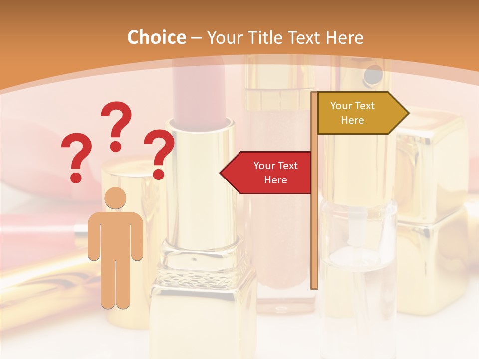 Color Background Perfume PowerPoint Template