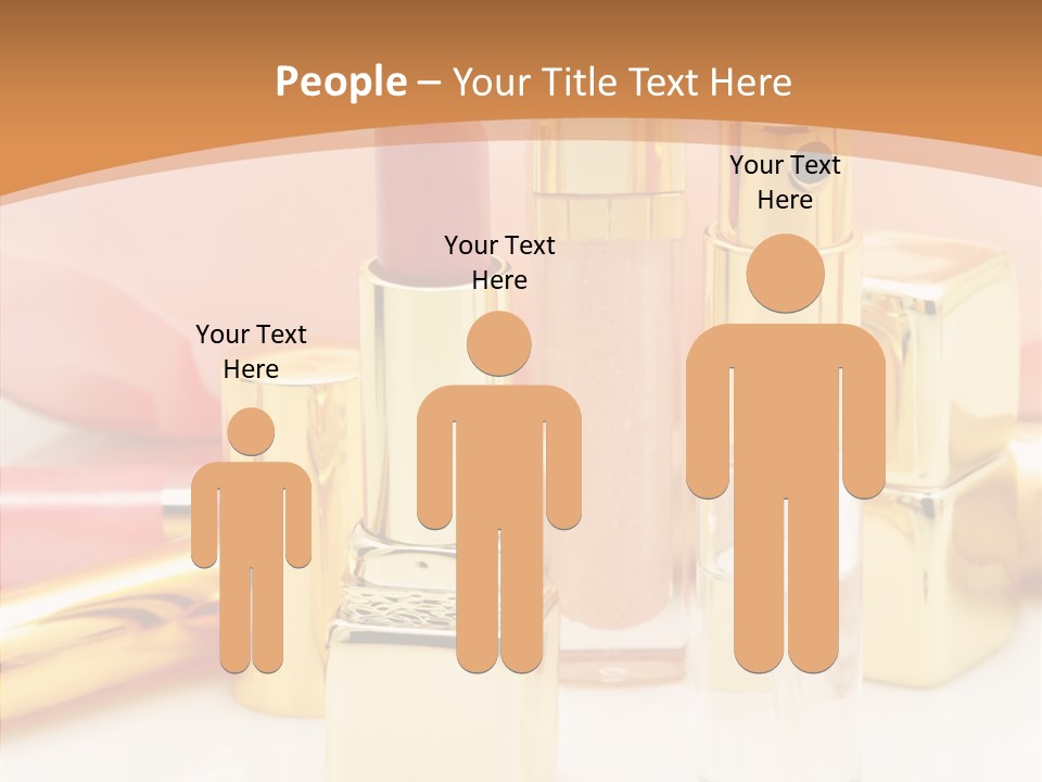 Color Background Perfume PowerPoint Template