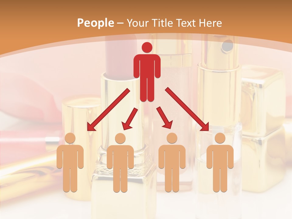 Color Background Perfume PowerPoint Template